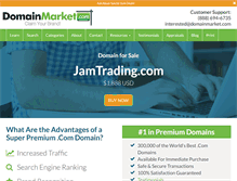 Tablet Screenshot of jamtrading.com